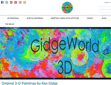 Tablet Screenshot of gidgeworld.com